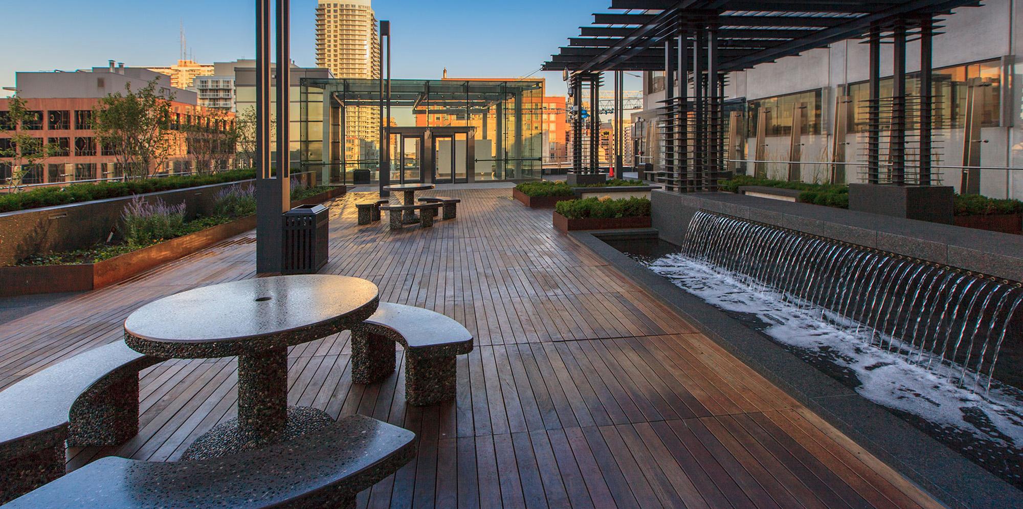 Yonge Eglinton Rooftop Patio View